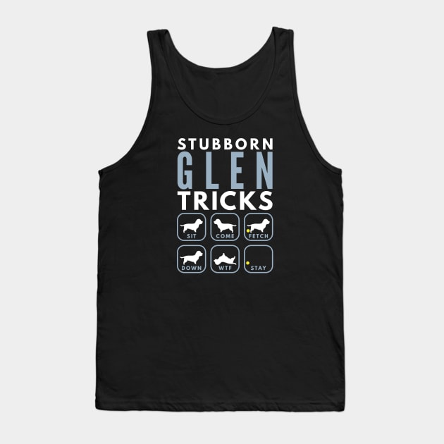 Stubborn Glen Tricks - Dog Training Tank Top by DoggyStyles